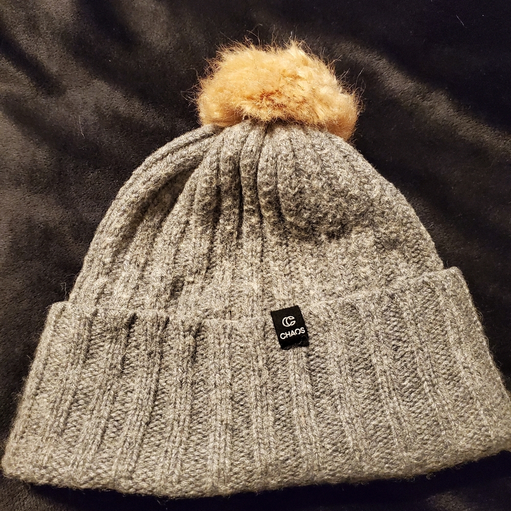 Gray CHAOS beanie